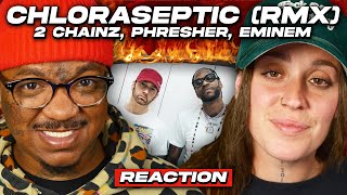 Eminem 2 Chainz Phresher  Chloraseptic Remix  REACTION [upl. by Lidstone]