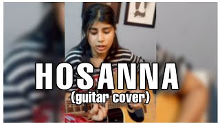 Hosanna Guitar cover  Ek Deewana Tha  A R Rahman [upl. by Felt]