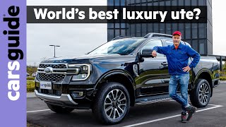 2024 Ford Ranger review Platinum  New luxury dualcab ute  pickup levels up beyond Toyota HiLux [upl. by Vinay441]