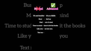 Normal and Advanced English part 1 TheTopNotchEnglish [upl. by Eneleoj]