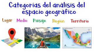 🗿 Categorías del Análisis del Espacio Geográfico 🌎 Fácil y Rápido [upl. by Sibelle]