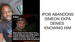 IPOB DENIED SIMEON EKPA AFTER ARREST IN FINLAND [upl. by Yerg927]