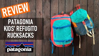 Patagonia Refugito Backpack 12L amp 18L  Patagonias first Kids Rucksack [upl. by Sandon]