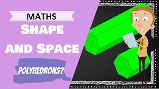 Shape and Space  Polyhedrons 6th Class Maths Lesson [upl. by Akir]