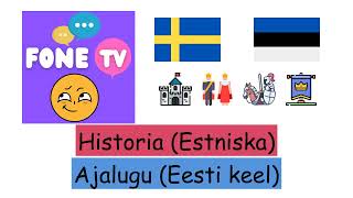 Historia Estniska svet [upl. by Nilcaj]