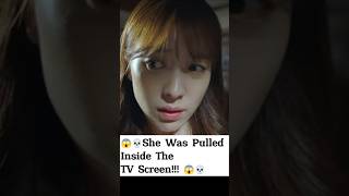 😱📺A Character Pulled Her Inside Through The TV Screen dramarecap movierecap viralshort recap [upl. by Eelyme24]