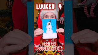 LUUKKU 4 Lumiukko joulukortti ☃️ DIY [upl. by Rame]