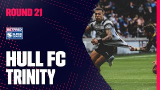 Highlights  Hull FC v Wakefield Trinity Round 21 2023 Betfred Super League [upl. by Fitton]