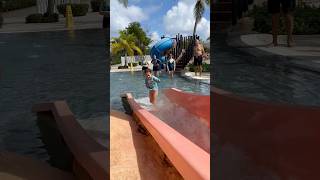 A bow to the camera person at Royalton Splash Punta Cana Water Park [upl. by Zacarias]