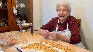 Pasta Grannies meets 97 year old Albertina from Bologna [upl. by Nitnert]