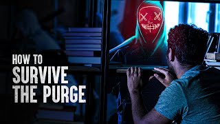 THE PURGE 2013 MOVIE REACTION FIRST TIME WATCHING Full Movie Review [upl. by Richers]