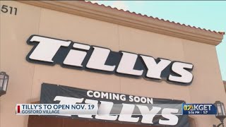 Tillys to open at Gosford Village shopping center [upl. by Nevins]