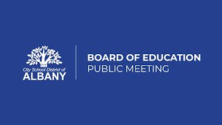 Board of Education Public Meeting  Live Stream  December 5th 2024 [upl. by Pax]