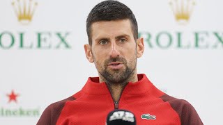 Novak Djokovics sad theory backed up by fellow star  I dont see that now [upl. by Broeker]