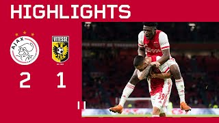 Highlights  Ajax  Vitesse  Eredivisie [upl. by Adraynek763]