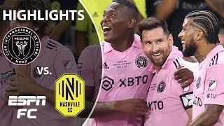 🚨 LIONEL MESSI amp INTER MIAMI WIN LEAGUES CUP 🚨  Full Game Highlights [upl. by Ettelohcin]