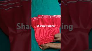 Sharara cutting and stitching in hindi gharara cutting tutorial short [upl. by Lizette]