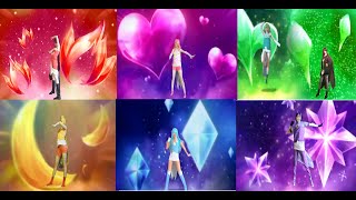 Lolirock all transformation in REAL LIFE [upl. by Neela]