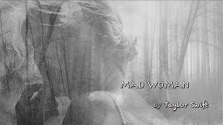 Taylor Swift  mad woman Lyric Video [upl. by Eahsan616]