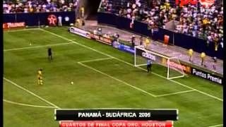 Panamá vs Sudáfrica 2005  Penales Copa Oro 2005  Cuartos de Final [upl. by Ayotaj115]