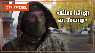 Ukrainische Soldaten über Trumps Wahlsieg  DER SPIEGEL [upl. by Barton601]