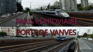 Paris Ferroviaire  Porte de Vanves [upl. by Harilda]