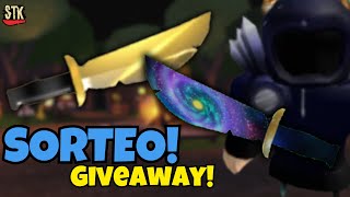 FREE GALAXY AND MEDALIST🔪SorteoGiveaway Survive the killer Sobrevive al asesino •Roblox [upl. by Annekcm600]