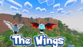 🦅quotFly In Survivalquot The Wings Addon For Minecraft Pocket Edition 12120 [upl. by Bron]