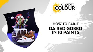 How to Paint Da Red Gobbos Surprise in 10 paints [upl. by Oterol]