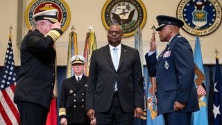 2022 USSTRATCOM Change of Command [upl. by Aicirtan]