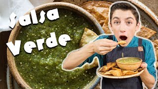 Quick Salsa Verde Recipe  Eitan Bernath [upl. by Dlonyar151]