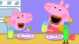 The Yummy Chocolate Cake 😋 🐽 Peppa Pig and Friends Full Episodes [upl. by Hamian]