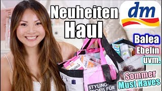 dm HAUL Juni 2017  NEUHEITEN  Sommer Must Haves  Balea P2 Ebelin  Mamiseelen [upl. by Mame]