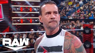 CM Punk Continues to Live in Drew McIntyres Head  WWE Raw Highlights 5624  WWE on USA [upl. by Laehcor]