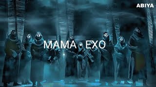 MAMA  EXO EASY LYRICS [upl. by Eteragram]