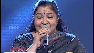 Nightingale Chithra Performance  Telugu Hits [upl. by Humfrid]