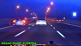 FHP Pursuit on I95 in Miami Ends with One Dead [upl. by Lachish]