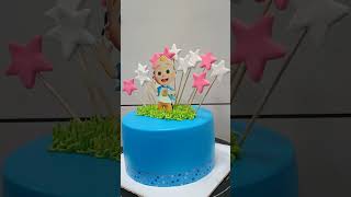 Mix fruit photo stick fondant star 🎂🎂🎂 [upl. by Cynthie]