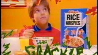 80s Rice Krispies Cereal Commercial 2  Bonus [upl. by Holtorf]