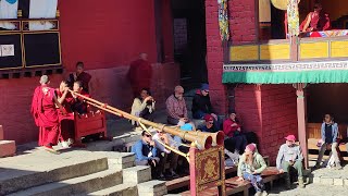 Mani Rimdu Festival live from Tengboche monastery [upl. by Einnok]