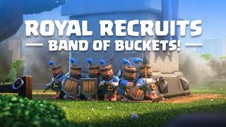 Clash Royale Introducing Royal Recruits New Card [upl. by Nonregla]