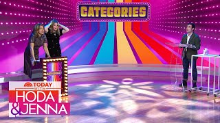 See Hoda amp Jenna compete in trivia game of ‘Categories’ [upl. by Nalon334]