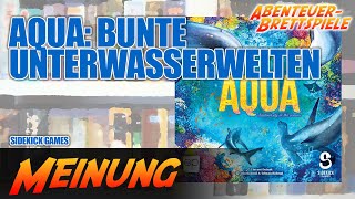 AQUA  Meine Meinung zum Brettspiel BrettspielReview [upl. by Zerdna]