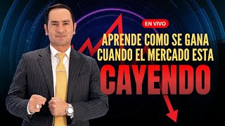 Aprende cómo se puede GANAR DINERO cuando el mercado esta CAYENDO Jaime Bayly y Alejandro Cardona [upl. by Tnomal]