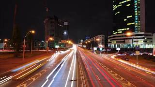 Night city traffic timelapse [upl. by Gronseth]