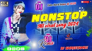 New Bhojpuri nonstop dj song  Nonstop Bhojpuri weeding dj Song 2024  Bhojpuri hard Bass Mix  Dj [upl. by Barnes]