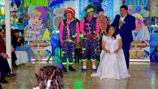 Payasos Kiwi y Stiff en Boda y Presentación 4K [upl. by Selegna631]