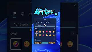 How to Use Builtin Emojis and GIFs in Windows 11  Quick Tutorialquot [upl. by Mundford329]
