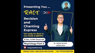 PHYSIOLOGY 2 RACE Session BY DR ASHISH [upl. by Joliet]