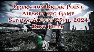 Operation Breakpoint airsoft game bingfield [upl. by Birgitta]